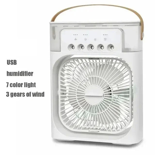 CoolBreeze™ 3 em 1 – Ar Condicionado Portátil com Umidificador e Ventilador Silencioso para Casa, Escritório e Quarto