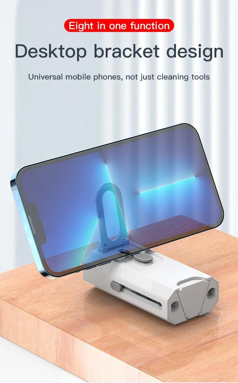GadgetCare 8 em 1 – O Kit Inteligente para Limpeza Profissional dos Seus Dispositivos Portátil. Completo