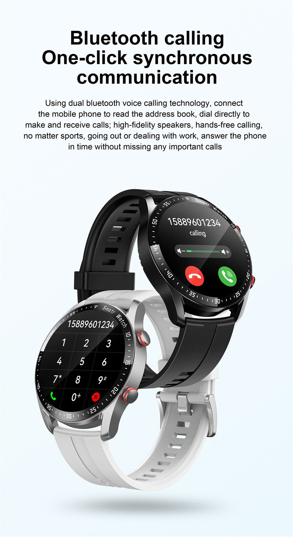 GT VoiceMax™ – Smartwatch 2025 com Chamada de Voz