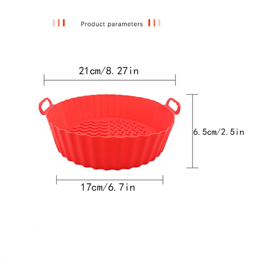 AirChef™ – Forro Gourmet de Silicone para Air Fryer