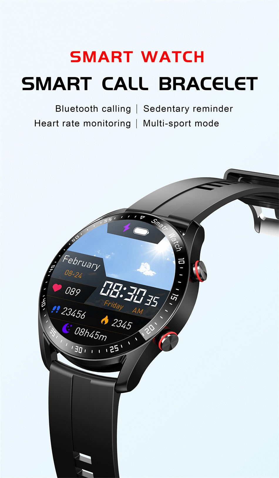 GT VoiceMax™ – Smartwatch 2025 com Chamada de Voz