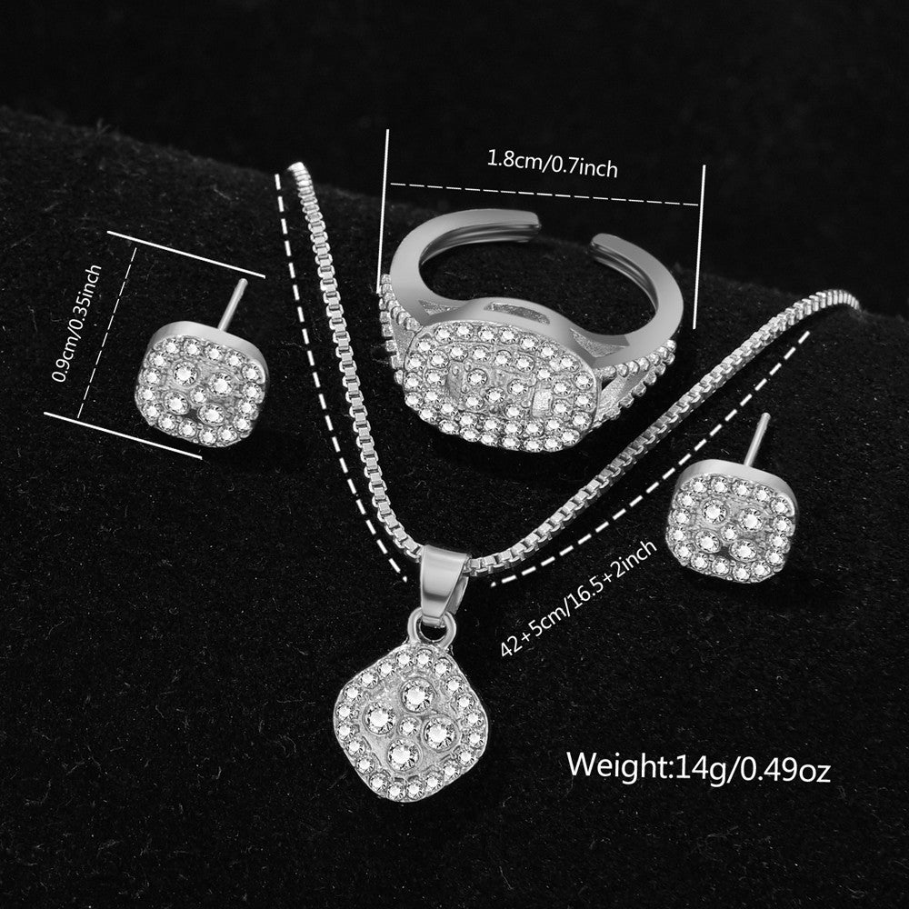 Relógio Feminino Luxo 6 Peças – Kit Prateado Elegante para Negócios e Lazer, Pulseira Ajustável e Acessórios Premium