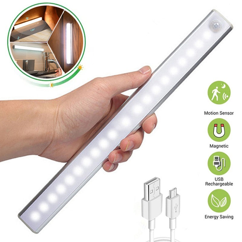 MotionGlow™ – Luz Noturna Inteligente com Sensor de Presença Moderno