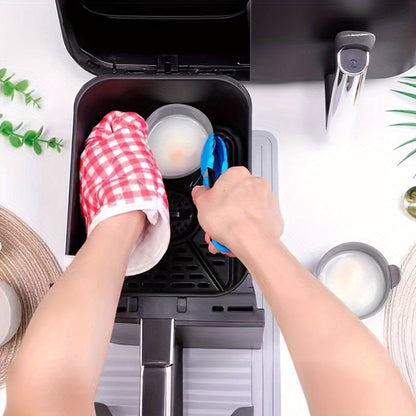 Kit Premium de Formas de Silicone para Air Fryer – Cozinhe com Sabor, Limpeza e Sofisticação!