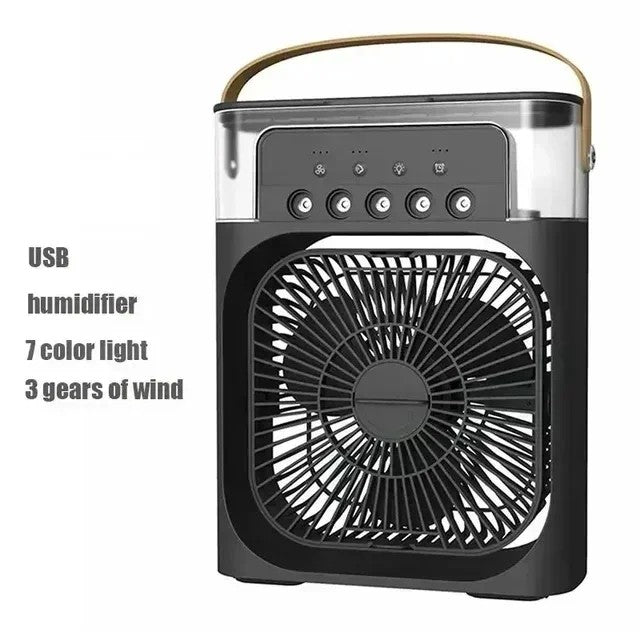 CoolBreeze™ 3 em 1 – Ar Condicionado Portátil com Umidificador e Ventilador Silencioso para Casa, Escritório e Quarto