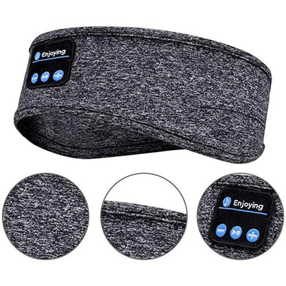 Máscara de Olho com Fone Bluetooth Embutido – Ideal para Dormir, Meditar, Viajar ou Treinar com Conforto Total