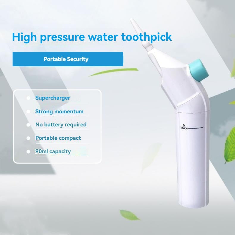 Irrigador Oral de Alta Pressão Portátil – Limpeza Bucal Profunda e Tecnologia ao Seu Alcance!