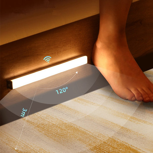 MotionGlow™ – Luz Noturna Inteligente com Sensor de Presença Moderno