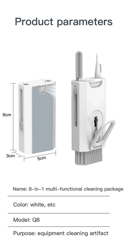 GadgetCare 8 em 1 – O Kit Inteligente para Limpeza Profissional dos Seus Dispositivos Portátil. Completo
